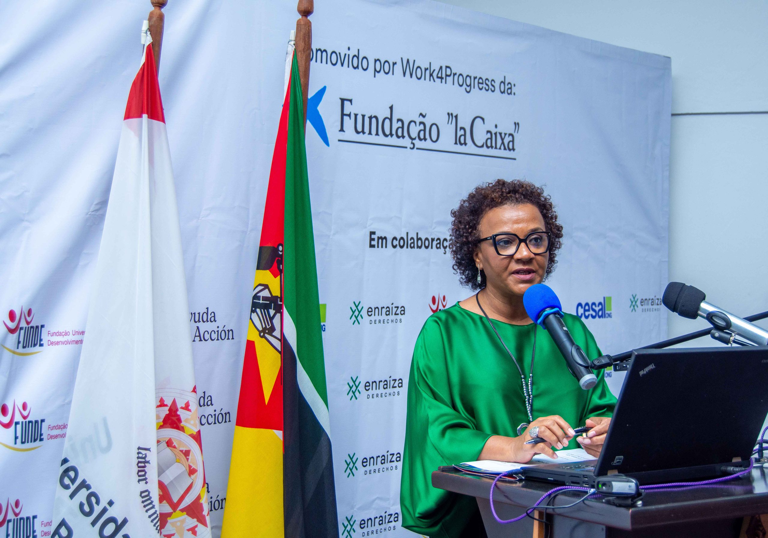 Rosânia da Silva, coordenadora da plataforma Work4Progress Moçambique (1)