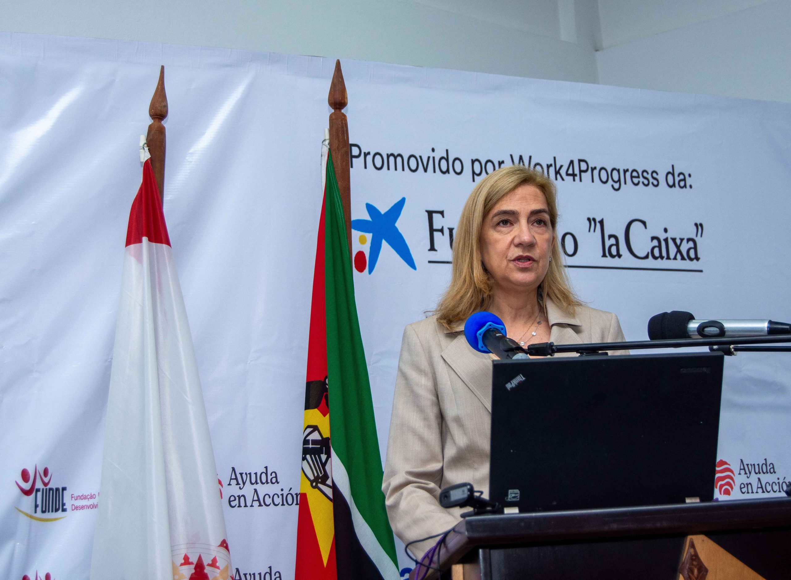 Sua Alteza Infanta Dona Cristina, directora da Área Internacional da Fundação Fundação ”la Caixa” (1)